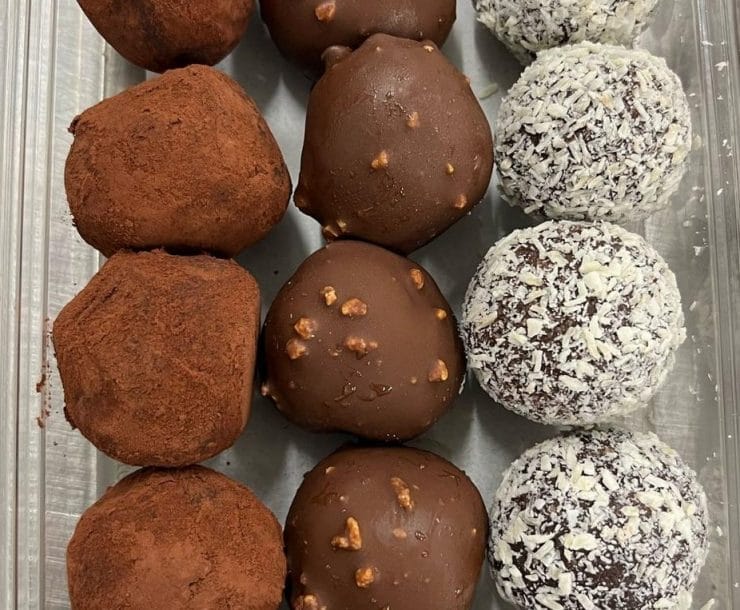 כדורי שוקולד חלבי